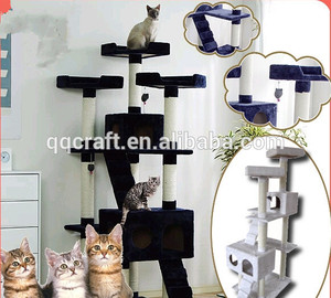 Large size qqpet catcondo/sisal, cattoy/catcondo house tree - Product Image 2
