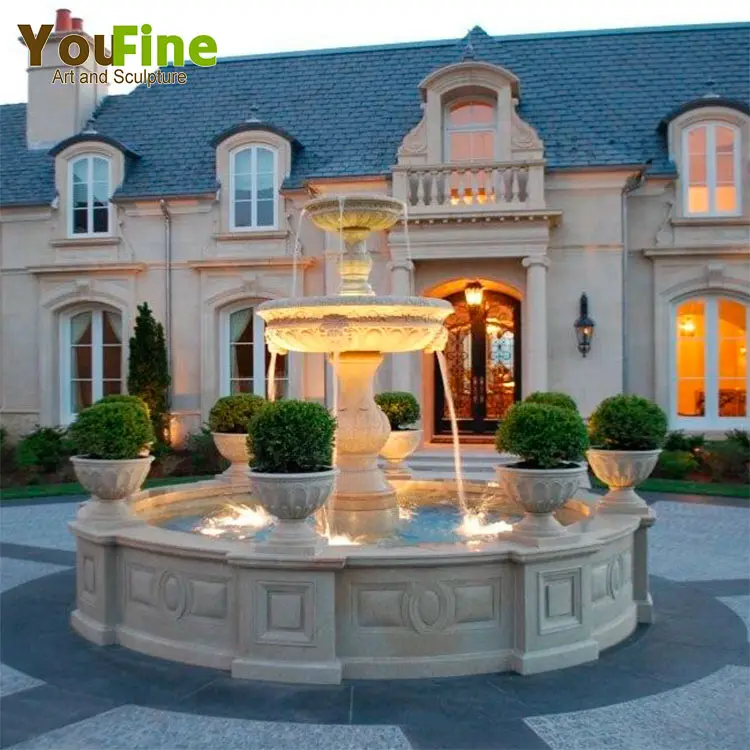 Large Estate Water Feature Home Fountain