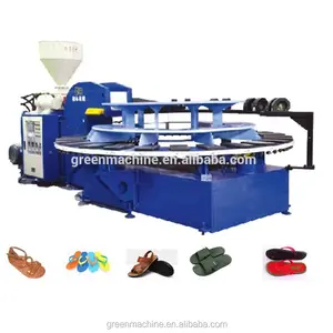 Plastic shoe making machine /pvc air blowing injection machine for soles