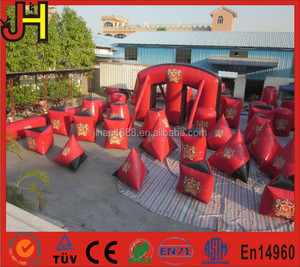 44ชิ้นที่มีคุณภาพสูงวัสดุพีวีซีกลางแจ้งพองเพนท์บอลบังเกอร์สำหรับขาย - Product Image 2