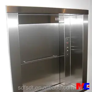 Uitstekende Domme Ober Gebruiken Ascenseurs Auto Eten Lift, Keukenkast Lift