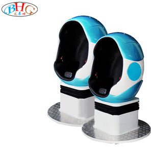 . Opération facile 2 places 9d vr cinéma oeuf forme 9d cinéma chaise de réalité virtuelle pour parc à thème/parc d'attractions - Product Image 3