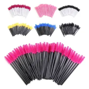 Chuyên Nghiệp Dùng Một Lần Lông Mi Bàn Chải Mascara Wands Applicator Trang Điểm Bàn Chải Công Cụ Mở Rộng Lông Mi Mỹ Phẩm Bàn Chải