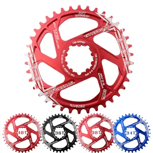 7075 MTB Bike Crankset Plate 34T 36T 38T 40T Bicycle ChainリングFit For GXP XX1 X9 XO X01 BB30 Crankset