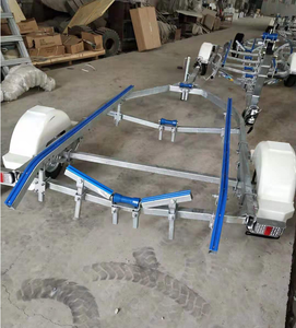5.0 m bateau En Aluminium <span class=keywords><strong>remorque</strong></span> simple <span class=keywords><strong>essieu</strong></span> fabriqué galvanisé à chaud en gros acheter Fabricant et Offre Spéciale - Product Image 2