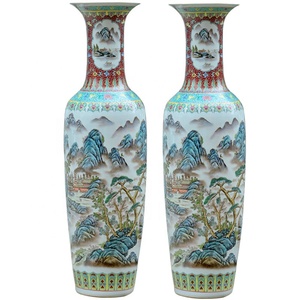 Chine peint à la main sur <span class=keywords><strong>poterie</strong></span> émaillée vases colorés - Product Image 1