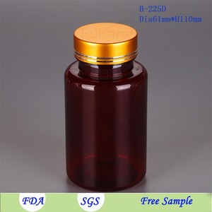 225 ml verde oscuro botella de plástico PET, pastillas para adelgazar embalaje, dieta píldora botella para <span class=keywords><strong>la</strong></span> Mujer - Product Image 4