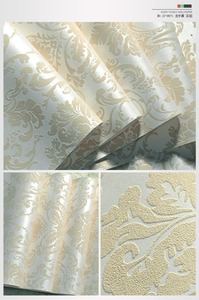 Papel Tapiz de PVC con Diseño Clásico de Flores para Decoración del Hogar, <span class=keywords><strong>Interior</strong></span> - Product Image 5