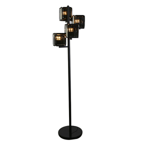 <span class=keywords><strong>Lampe</strong></span> autoportante en <span class=keywords><strong>verre</strong></span> gris <span class=keywords><strong>fumé</strong></span>, design unique, rétro, offre spéciale, 2022 - Product Image 1
