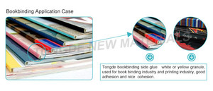 Durabilidad Flexibilidad encuadernación de libros lomo lateral adhesivo de fusión en caliente gránulo inodoro - Product Image 4