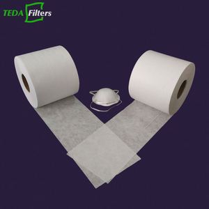 Masker Wajah medis <span class=keywords><strong>N99</strong></span> N95, dengan Media Filter Meltblown (EN14683 standar BFE99 Grade) bahan PP merek TEDA - Product Image 4