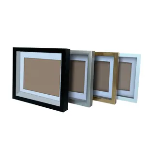 聚苯乙烯材料环保A3银色3d深阴影盒框架