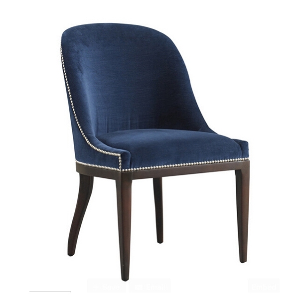DC-137 Elegant Style Hotel Bedroom Furniture Fabric Dresser Chair
