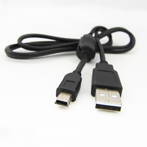 ที่กำหนดเองมินิ Usb 2.0สาย Awm 2725มินิ5จุดสายเคเบิลข้อมูล Usb ที่มีแหวนแม่เหล็ก - Product Image 2