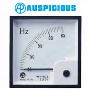 96*96mm / 72*72mm AC/DC 아날로그 패널 미터, 주파수 미터, HZ 미터 ()