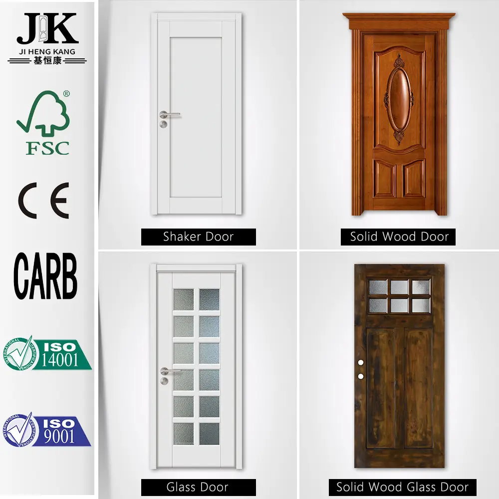 JHK-di Legno Moderna Interni Esterno Porte Porta di Casa