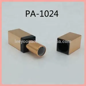 PA-2104 새로운 항목 2018 광장 빈 자석 립스틱 포장 튜브