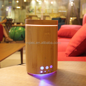 Madera de bambú <span class=keywords><strong>aromaterapia</strong></span> ultrasonido humidificador difusor de aire purificador atomizador - Product Image 1