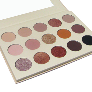 BeautyDom paleta de sombra de ojos 15 <span class=keywords><strong>colores</strong></span> altamente pigmentadas maquillaje sombra de ojos a prueba de agua caliente - Product Image 3