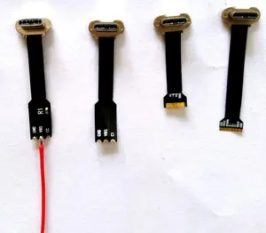 扁平角度FPC FPV C型电缆，带R1电阻薄USB 3.1电缆
