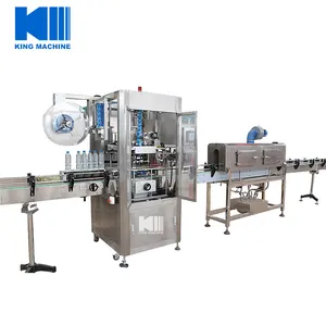 Automatic Shrink Sleeve Label Packing Machine For PET Bottle Cap with price / cost