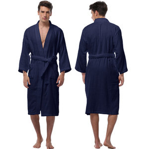 Peignoir <span class=keywords><strong>de</strong></span> bain <span class=keywords><strong>pour</strong></span> hommes, nouveau modèle pas cher, en flanelle imprimée, molleton <span class=keywords><strong>de</strong></span> corail - Product Image 1