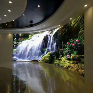 หน้าจอแสดงผลแบบโค้ง LED SMD 2121 P3.91ในร่มสำหรับเช่าพื้นหลังเวทีสำหรับใช้ในห้างสรรพสินค้า - Product Image 2