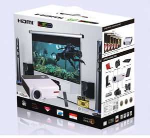 3D LED Wifi chiếu bản địa 1280*800 <span class=keywords><strong>100</strong></span> <span class=keywords><strong>lumens</strong></span> chiếu hỗ trợ 1080P - Product Image 6