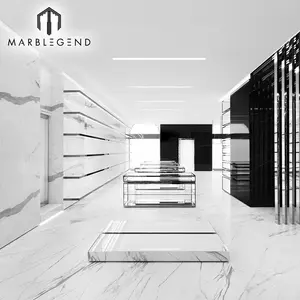 well-known store project carrara statuario extra white marble