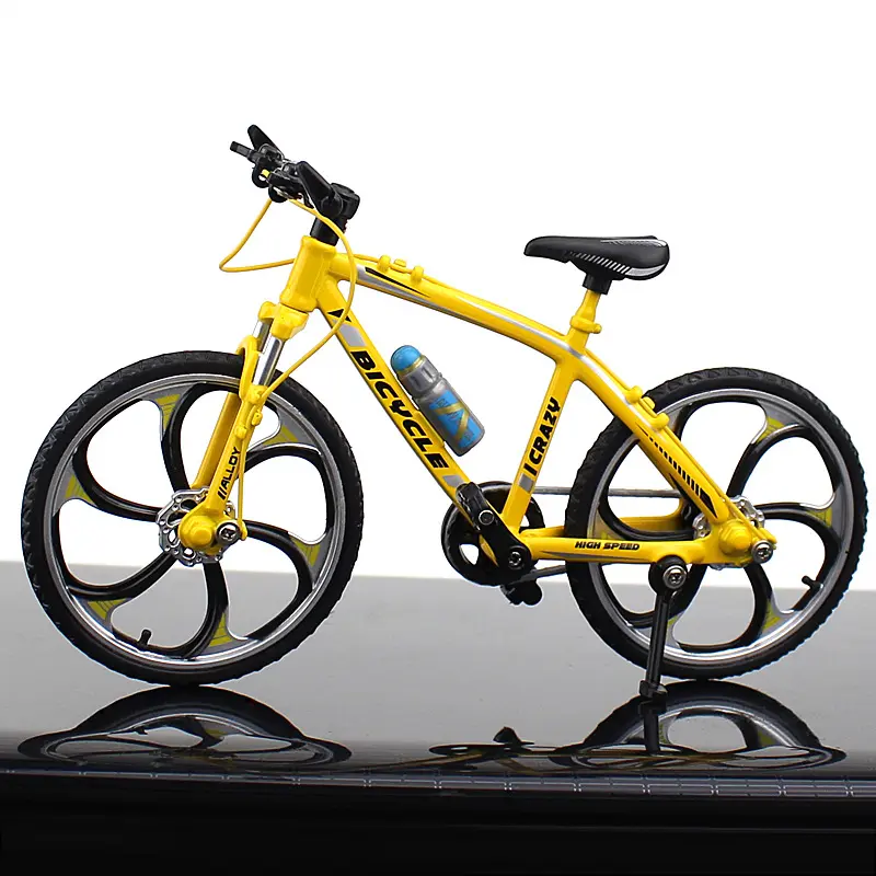 1:10 liga de dedo mini brinquedos de bicicleta, modelo de bicicleta morre, brinquedo crianças, morre, modelo fundido, carro