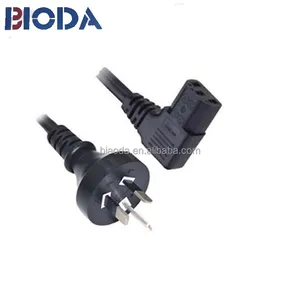 SAA approval power cords with clear socket for electric rice cooker parts