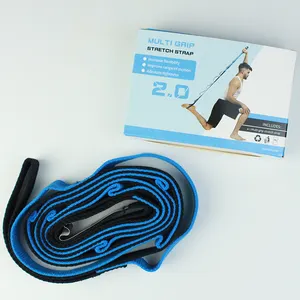 Stretch Bands Yoga Sport Oefening Band Stretchband Met Lussen, Groothandel Yoga Band Voor Stretching Voor Fitness Oefening