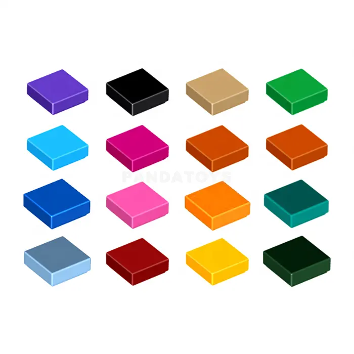 Lelepin — ensemble de carreaux blocs 1x1, briques legoy, jeu de ville technique, jouets DIY, créatif, pour enfants, 1*1, NO.3070