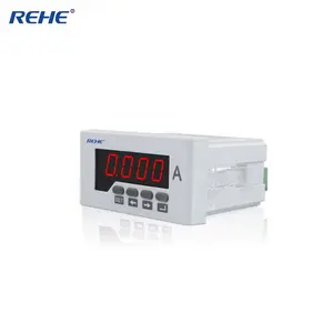 Chinese Manufacturer DC 12V 48*96mm Single Phase Digital Ammeter Electric Current Meter RH-DA51