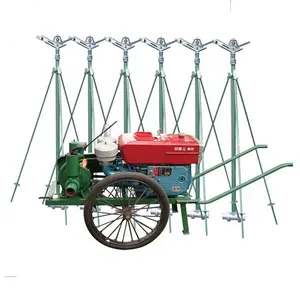 Farm sprinkler, reel sprinkling machine, agricultural irrigation machine