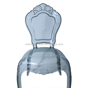 Chaise Bella <span class=keywords><strong>Vogue</strong></span> transparente en plastique empilable pour fête et mariage - Product Image 2
