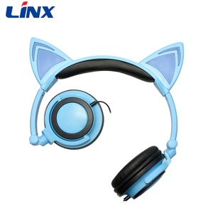 高品質のモダンなデザインのマシンスポーツ猫耳ヘッドフォンmp3プレーヤー - Product Image 5