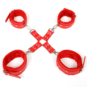 Lobo negro cinta auto emocionante equipo japonés cuerda de cuero bdsm conjunto cuello servidumbre esclavitud sexual femenina - Product Image 4