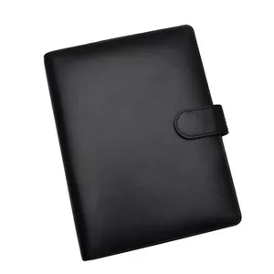 Porte-dossier en cuir PU 50 pièces, couverture de documents, impression de documents, personnalisation avec Logo personnalisé, pour Notebook DLL-B-0023 OEM/ODM