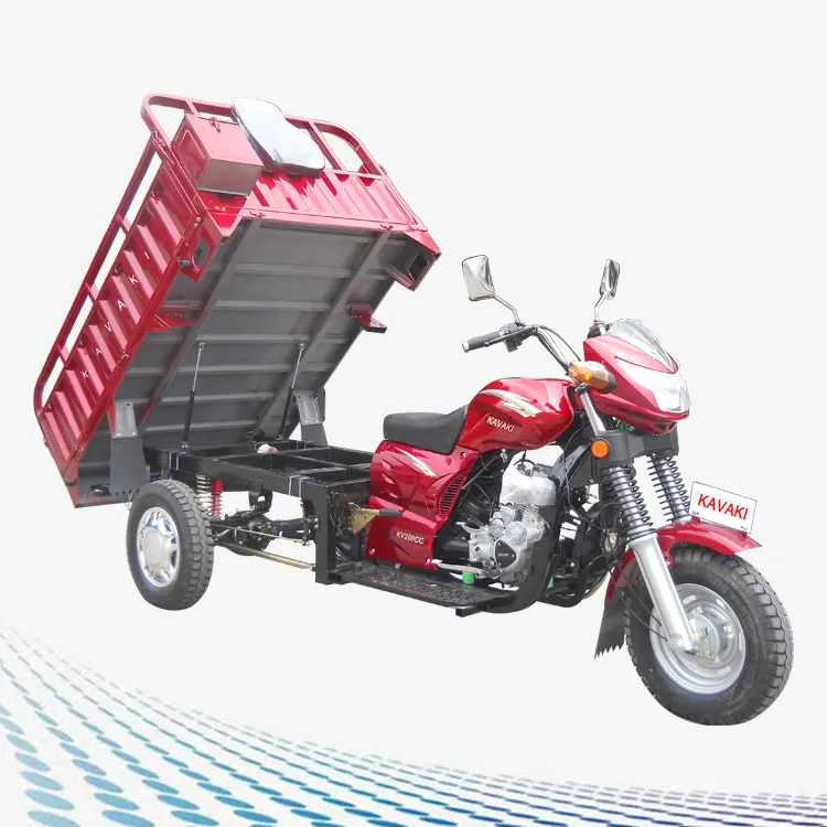 Gasoline Motorized Trike Direct Sale 200CC Cargo Scooter Three Wheeler