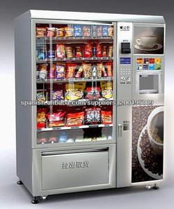 Máquinas expendedoras de la moneda operado máquina de <span class=keywords><strong>café</strong></span> y snack/bebida fría con lv-x01 17 pulgadas pantalla lcd - Product Image 2