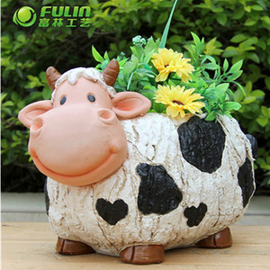 <span class=keywords><strong>Petit</strong></span> pot de fleur décoratif animal pot bonsaï - Product Image 1