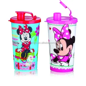 2023 hot selling 3D Lenticular plastic Cup with Lid & Straw