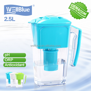 2.5L tipo brita mini lanzador de filtro de agua rica en hidrógeno y pH alto - Product Image 1