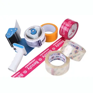 Manufacturer High Quality Cheap Transparent Free Samples Strong Adhesive Customised Cinta Packing Tape