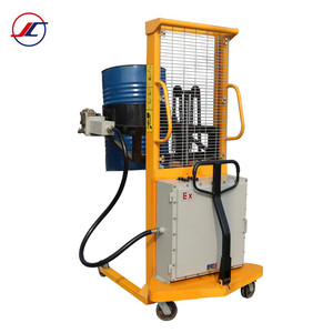 Chariot élévateur et gerbeur hydraulique Jichuan en gros avec une hauteur de levage maximale de 2500 mm pour fûts en plastique de 200 L et fûts d'huile de 55 gallons - Product Image 2