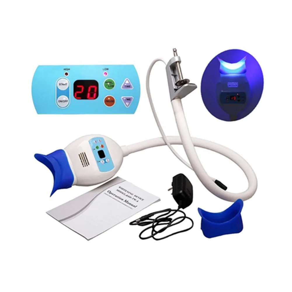 Lâmpada de led para branqueamento dental, equipamento portátil para clareamento dos dentes, para escritório, casa e clínica