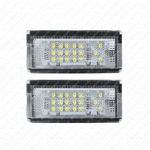 12V voiture Led lumière extérieure <span class=keywords><strong>plaque</strong></span> d'immatriculation lumière voiture accessoire Auto lumière pour <span class=keywords><strong>BMW</strong></span> <span class=keywords><strong>E46</strong></span> 4D <span class=keywords><strong>E46</strong></span> 5D - Product Image 6