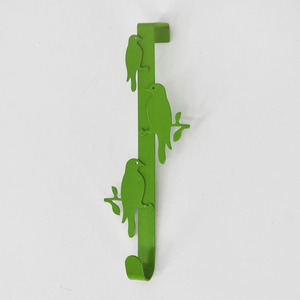 Gancho de pared de pájaro decorativo para exteriores de color blanco - Product Image 5