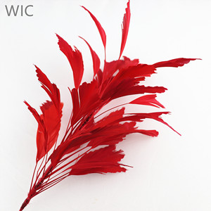 Puro fatto a mano di moda rossa di carnevale piuma d'oca fiore ghirlanda copricapo accessori per capelli all'ingrosso copricapo da ragazza - Product Image 4